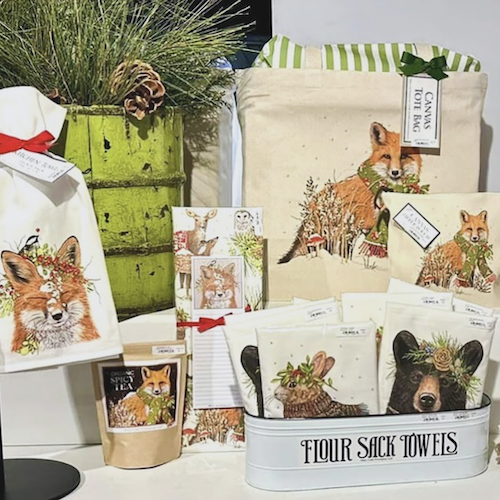 Mary Lake-Thompson Ltd. (@marylakethompsonltd) • Instagram photos and videos Mary Lake Thompson フラワーサック タオル キャット ウィローバスケット